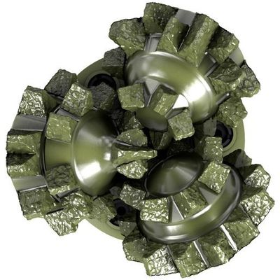 8-1/2 Inch Milled Tooth Roller Cone Drill Bits For Water Mining Well Soft Formation Drilling